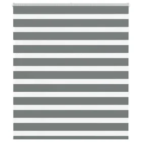 Estor cebra gris oscuro tejido ancho 115,9 cm poliéster by , Blinds and blinds - Ref: Foro24-4014135, Price: 31,13 €, Discoun...