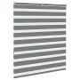 Estor cebra gris oscuro tejido ancho 115,9 cm poliéster by , Blinds and blinds - Ref: Foro24-4014135, Price: 31,13 €, Discoun...