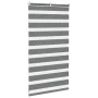 Estor cebra gris oscuro 85x100cm tejido ancho 80,9 cm poliéster by , Blinds and blinds - Ref: Foro24-4014102, Price: 21,65 €,...