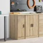 Armario de almacenamiento para garaje Roble Sonoma 30x51x85 cm by , Armarios industriales - Ref: Foro24-860555, Price: 52,78 ...