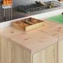 Armario de almacenamiento para garaje Roble Sonoma 30x51x85 cm by , Armarios industriales - Ref: Foro24-860555, Price: 52,78 ...