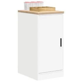 Armario de almacenamiento para garaje blanco 40x51x85 cm by , Armarios industriales - Ref: Foro24-860562, Price: 61,42 €, Dis...