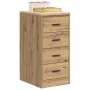 Armario de almacenamiento para garaje Roble Artesano 40x51x85cm by , Armarios industriales - Ref: Foro24-860597, Price: 90,57...