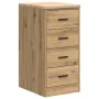 Armario de almacenamiento para garaje Roble Artesano 40x51x85cm by , Armarios industriales - Ref: Foro24-860597, Price: 90,57...
