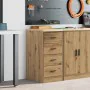 Armario de almacenamiento para garaje Roble Artesano 40x51x85cm by , Armarios industriales - Ref: Foro24-860597, Price: 90,57...