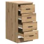 Armario de almacenamiento para garaje Roble Artesano 40x51x85cm by , Armarios industriales - Ref: Foro24-860597, Price: 90,57...
