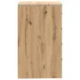 Armario de almacenamiento para garaje Roble Artesano 40x51x85cm by , Armarios industriales - Ref: Foro24-860597, Price: 90,57...