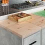 Armario de almacenamiento para garaje Roble Sonoma 30x51x85 cm von , Armarios industriales - Ref: Foro24-860583, Preis: 79,97...