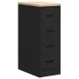 Armario de almacenamiento para garaje negro 30x51x85 cm von , Armarios industriales - Ref: Foro24-860581, Preis: 73,73 €, Rab...