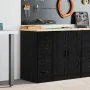 Armario de almacenamiento para garaje negro 30x51x85 cm von , Armarios industriales - Ref: Foro24-860581, Preis: 73,73 €, Rab...
