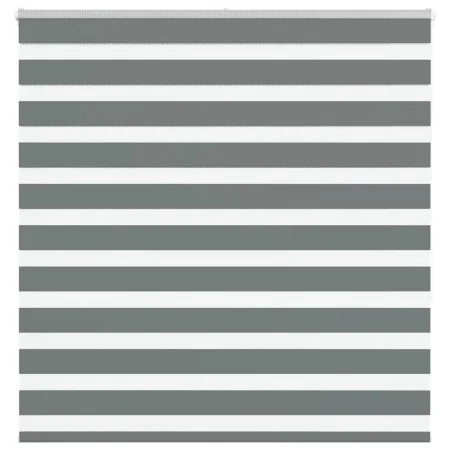 Estor cebra gris oscuro tejido ancho 140,9 cm poliéster von , Jalousien und Jalousien - Ref: Foro24-4014140, Preis: 36,52 €, ...