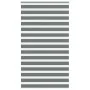 Estor cebra gris oscuro tejido ancho 125,9 cm poliéster by , Blinds and blinds - Ref: Foro24-4014163, Price: 35,25 €, Discoun...