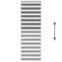 Estor cebra gris oscuro 85x230cm tejido ancho 80,9 cm poliéster by , Blinds and blinds - Ref: Foro24-4014180, Price: 26,92 €,...