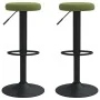 Taburetes de cocina 2 unidades terciopelo verde claro de , Taburetes de cocina - Ref: Foro24-333145, Precio: 75,81 €, Descuen...
