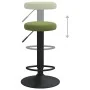 Taburetes de cocina 2 unidades terciopelo verde claro de , Taburetes de cocina - Ref: Foro24-333145, Precio: 75,81 €, Descuen...