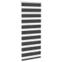 Estor cebra negro 60x150 cm tejido ancho 55,9 cm poliéster de , Persianas y estores - Ref: Foro24-4014227, Precio: 19,07 €, D...