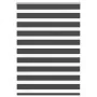 Estor cebra negro 105x100 cm tejido ancho 100,9 cm poliéster by , Blinds and blinds - Ref: Foro24-4014210, Price: 20,00 €, Di...