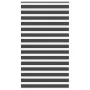 Estor cebra negro 130x200 cm tejido ancho 125,9 cm poliéster by , Blinds and blinds - Ref: Foro24-4014267, Price: 37,72 €, Di...