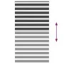 Estor cebra negro 130x200 cm tejido ancho 125,9 cm poliéster by , Blinds and blinds - Ref: Foro24-4014267, Price: 37,72 €, Di...