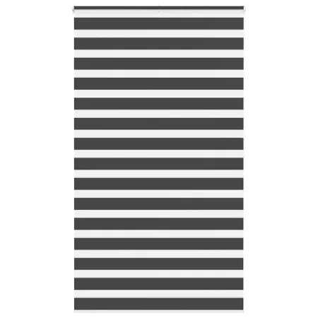 Estor cebra negro 120x200 cm tejido ancho 115,9 cm poliéster von , Jalousien und Jalousien - Ref: Foro24-4014265, Preis: 31,8...