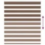 Estor cebra marrón 120x150 cm tejido ancho 115,9 cm poliéster de , Persianas y estores - Ref: Foro24-4014343, Precio: 31,11 €...
