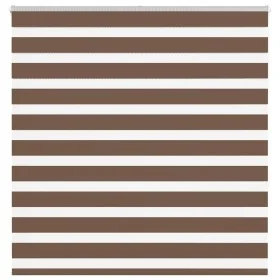 Estor cebra marrón 145x150 cm tejido ancho 140,9 cm poliéster by , Blinds and blinds - Ref: Foro24-4014348, Price: 24,13 €, D...