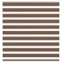 Estor cebra marrón 145x150 cm tejido ancho 140,9 cm poliéster de , Persianas y estores - Ref: Foro24-4014348, Precio: 26,16 €...
