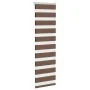 Estor cebra marrón 50x150 cm tejido ancho 45,9 cm poliéster von , Jalousien und Jalousien - Ref: Foro24-4014329, Preis: 19,36...