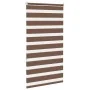 Estor cebra marrón 85x150 cm tejido ancho 80,9 cm poliéster by , Blinds and blinds - Ref: Foro24-4014336, Price: 23,43 €, Dis...