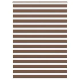 Estor cebra marrón 155x200 cm tejido ancho 150,9 cm poliéster by , Blinds and blinds - Ref: Foro24-4014376, Price: 38,88 €, D...