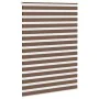Estor cebra marrón 155x200 cm tejido ancho 150,9 cm poliéster by , Blinds and blinds - Ref: Foro24-4014376, Price: 38,88 €, D...