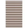 Estor cebra marrón 145x200 cm tejido ancho 140,9 cm poliéster de , Persianas y estores - Ref: Foro24-4014374, Precio: 37,56 €...