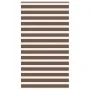 Estor cebra marrón 120x200 cm tejido ancho 115,9 cm poliéster by , Blinds and blinds - Ref: Foro24-4014369, Price: 31,84 €, D...