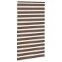 Estor cebra marrón 120x200 cm tejido ancho 115,9 cm poliéster by , Blinds and blinds - Ref: Foro24-4014369, Price: 31,84 €, D...
