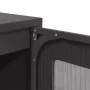 Aparador de acero negro 68x39x111,5 cm by , Sideboards - Ref: Foro24-853362, Price: 145,15 €, Discount: %