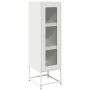 Aparador de acero laminado en frío blanco 36x39x123 cm by , Sideboards - Ref: Foro24-853397, Price: 93,85 €, Discount: %