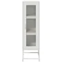 Aparador de acero laminado en frío blanco 36x39x123 cm by , Sideboards - Ref: Foro24-853397, Price: 93,85 €, Discount: %