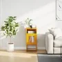 Mesita de noche acero laminado en frío amarillo 36x39x78 cm de , Aparadores - Ref: Foro24-853413, Precio: 60,88 €, Descuento: %