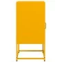 Mesita de noche acero laminado en frío amarillo 36x39x78 cm de , Aparadores - Ref: Foro24-853413, Precio: 60,88 €, Descuento: %