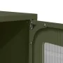 Mueble de TV acero laminado en frío verde oliva 68x39x60,5 cm by , TV Furniture - Ref: Foro24-853336, Price: 72,37 €, Discoun...