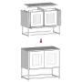 Mueble de TV acero laminado en frío verde oliva 68x39x60,5 cm by , TV Furniture - Ref: Foro24-853336, Price: 72,37 €, Discoun...