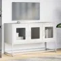 Mueble para TV acero laminado en frío blanco 100,5x39x60,5 cm by , TV Furniture - Ref: Foro24-853343, Price: 96,62 €, Discoun...