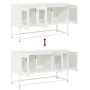 Mueble para TV acero laminado en frío blanco 100,5x39x60,5 cm by , TV Furniture - Ref: Foro24-853343, Price: 96,62 €, Discoun...