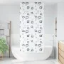 Estor enrollable para ducha tela 110x240 cm ancho 106 cm von , Jalousien und Jalousien - Ref: Foro24-4014826, Preis: 13,49 €,...