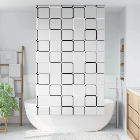 Estor enrollable para ducha 140x240 cm tela ancho 136 cm by , Blinds and blinds - Ref: Foro24-4014928, Price: 21,25 €, Discou...
