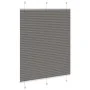 Estor Plisado Antracita 105x100 cm Tela Ancho 104,4cm Poliéster by , Blinds and blinds - Ref: Foro24-4015076, Price: 18,44 €,...
