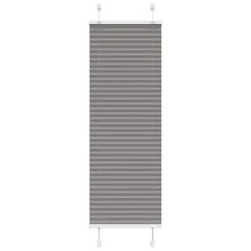 Estor Plisado Antracita 45x150 cm Tela Ancho 44,4 cm Poliéster by , Blinds and blinds - Ref: Foro24-4015081, Price: 20,50 €, ...