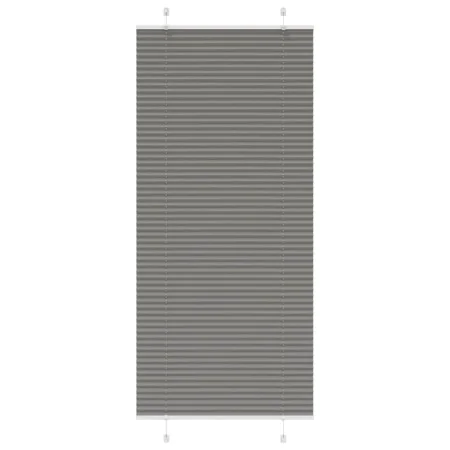 Estor Plisado Antracita 85x200 cm Tela Ancho 84,4 cm Poliéster de , Persianas y estores - Ref: Foro24-4015106, Precio: 24,42 ...