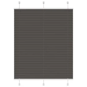 Estor Plisado negro 105x150 cm Tela Ancho 104,4 cm Poliéster by , Blinds and blinds - Ref: Foro24-4015144, Price: 19,70 €, Di...