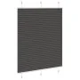 Estor Plisado negro 105x150 cm Tela Ancho 104,4 cm Poliéster von , Jalousien und Jalousien - Ref: Foro24-4015144, Preis: 19,7...